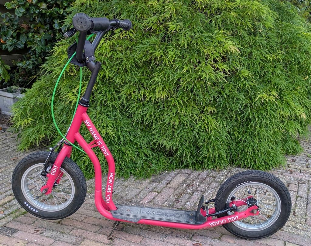 Yedoo Tidit step - roze, in goede staat, Fietsen en Brommers, Steps, Ophalen, Gebruikt, Gewone step, Yedoo