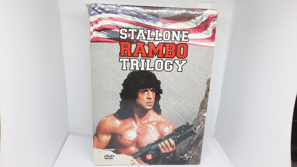 Rambo Trilogy Film Trilogy DVD Boxset, Vanaf 16 jaar, Ophalen of Verzenden, Gebruikt, Actie