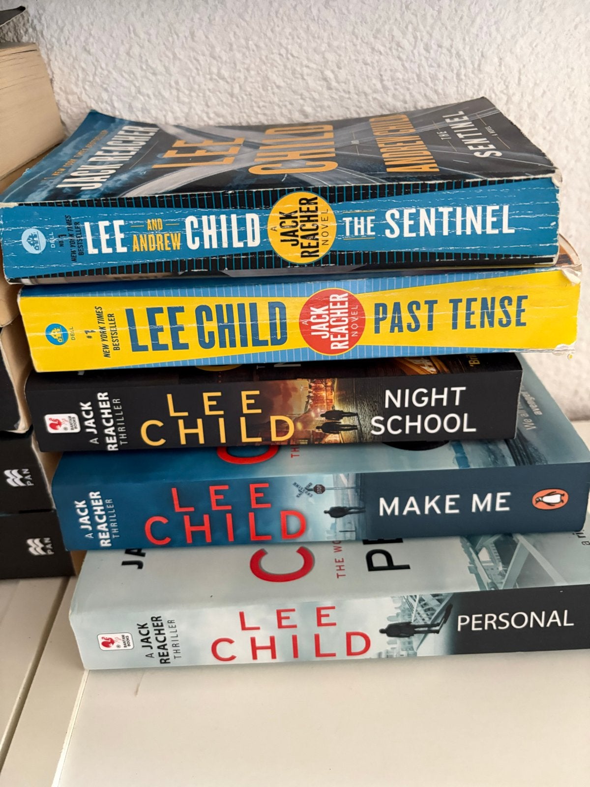 Lee Child Jack Reacher Thrillers - 5 Boeken Set, Ophalen of Verzenden, Gelezen, Nederland