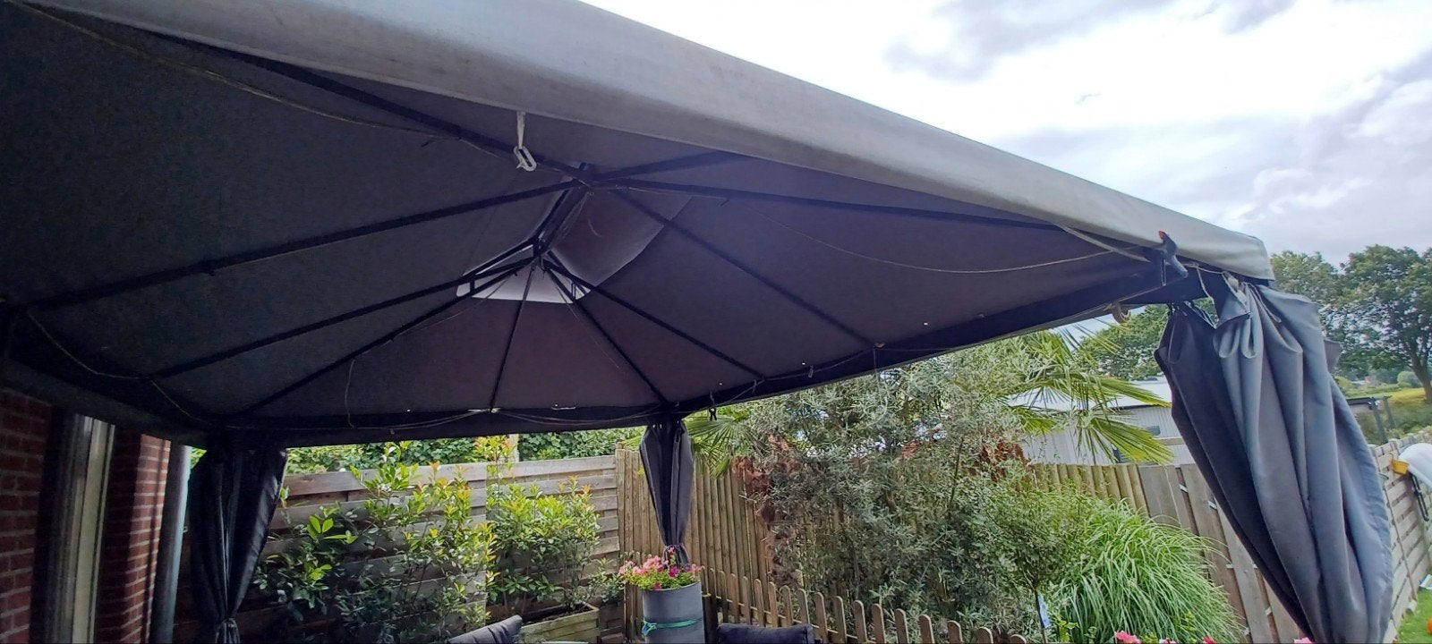 Bois le Duc terrastent 4X3m, Ophalen, Gebruikt, Minder dan 5 meter