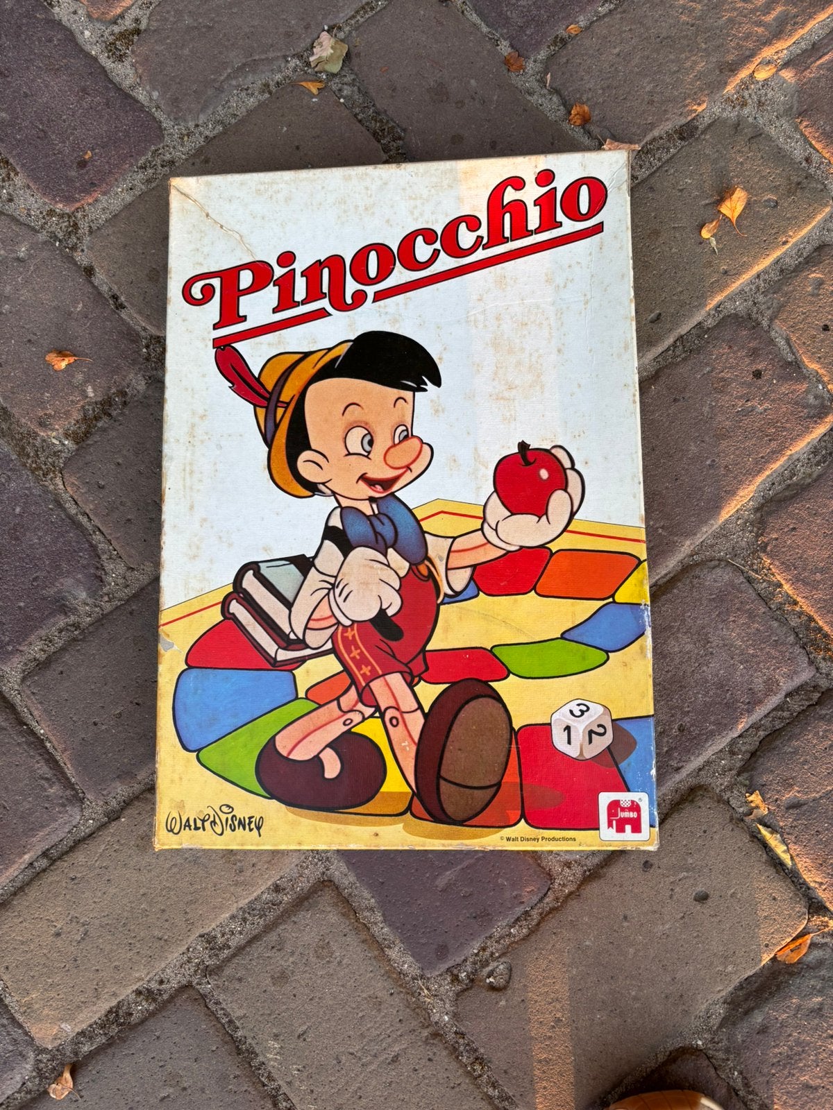 Spel Pinocchio 1979 - vintage, Vijf spelers of meer, Ophalen, Gebruikt