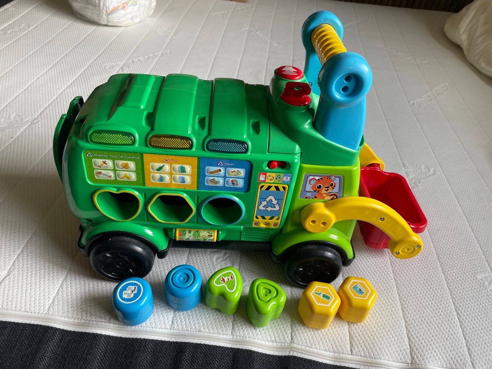 Vtech Recycle Wagen, Kinderen en Baby's, Speelgoed | Vtech, Ophalen of Verzenden, Zo goed als nieuw, 6 maanden tot 2 jaar