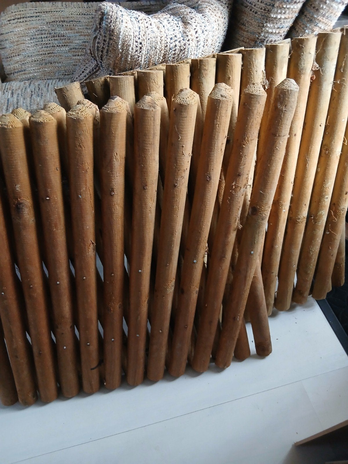 2x schaarhek, 2.50m p.s. ongebruikt, Ophalen, Nieuw, Hout, 150 tot 200 cm