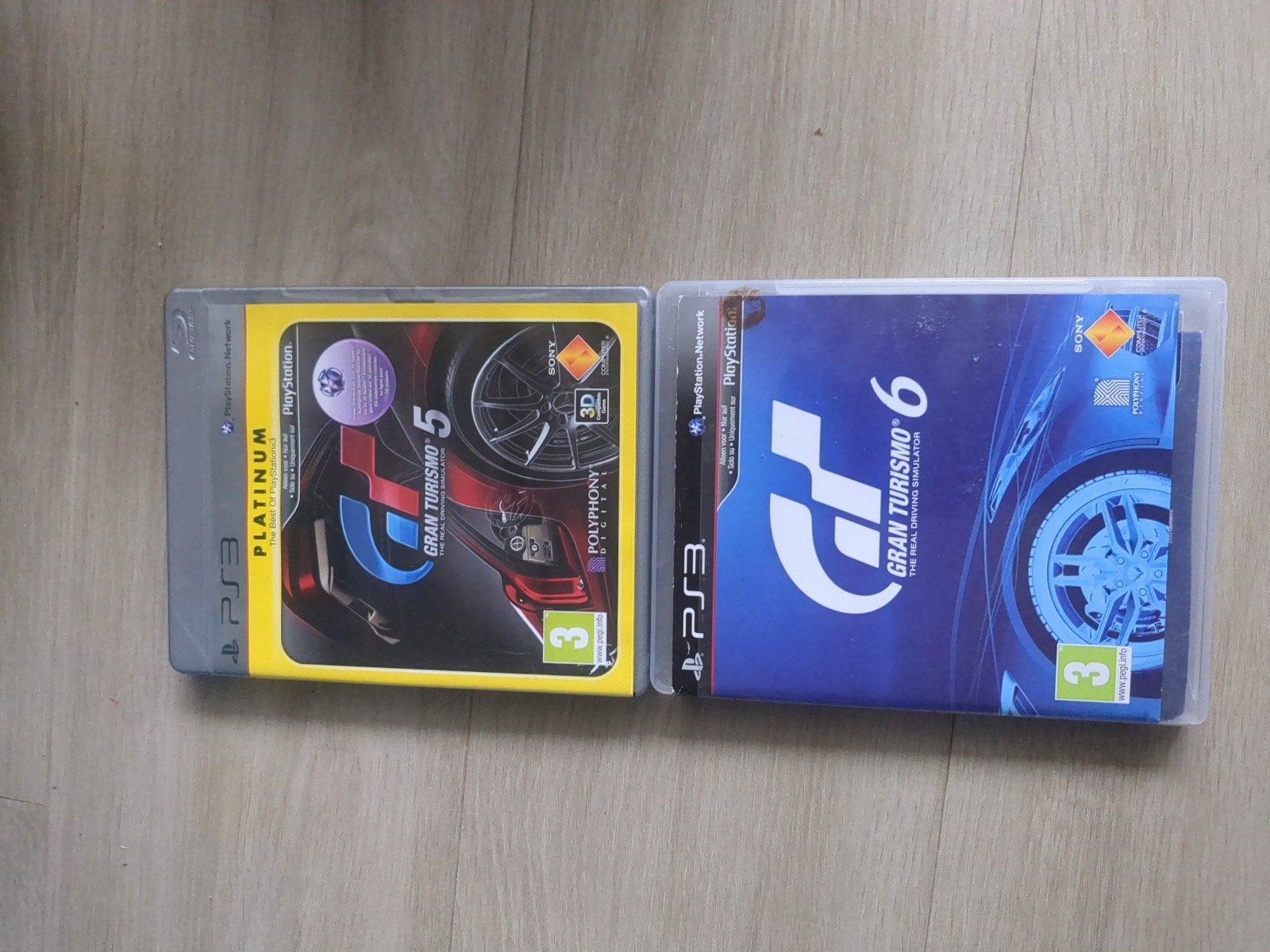 Gran Turismo 5 & 6 PS3 - Racegames Bundel, Online, Gebruikt, 1 speler, Racen en Vliegen