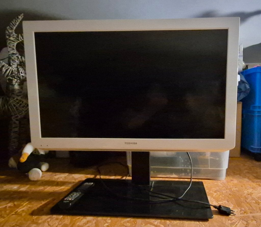 Toshiba LCD TV met ingebouwde DVD speler, Ophalen, Toshiba, HD Ready (720p), 100 Hz