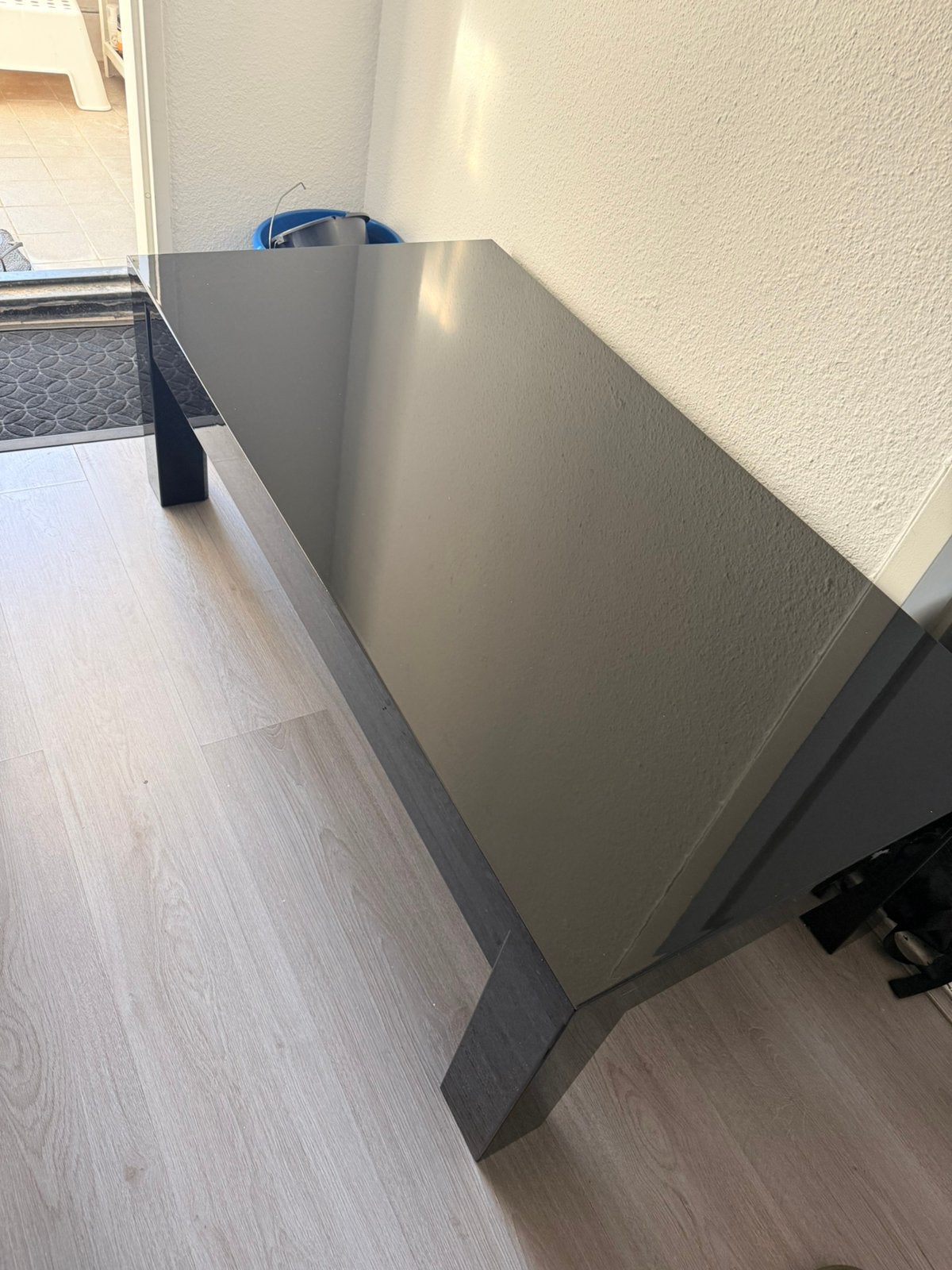 Te koop: Rhee salontafel – hoogglans zwart, Ophalen, Gebruikt