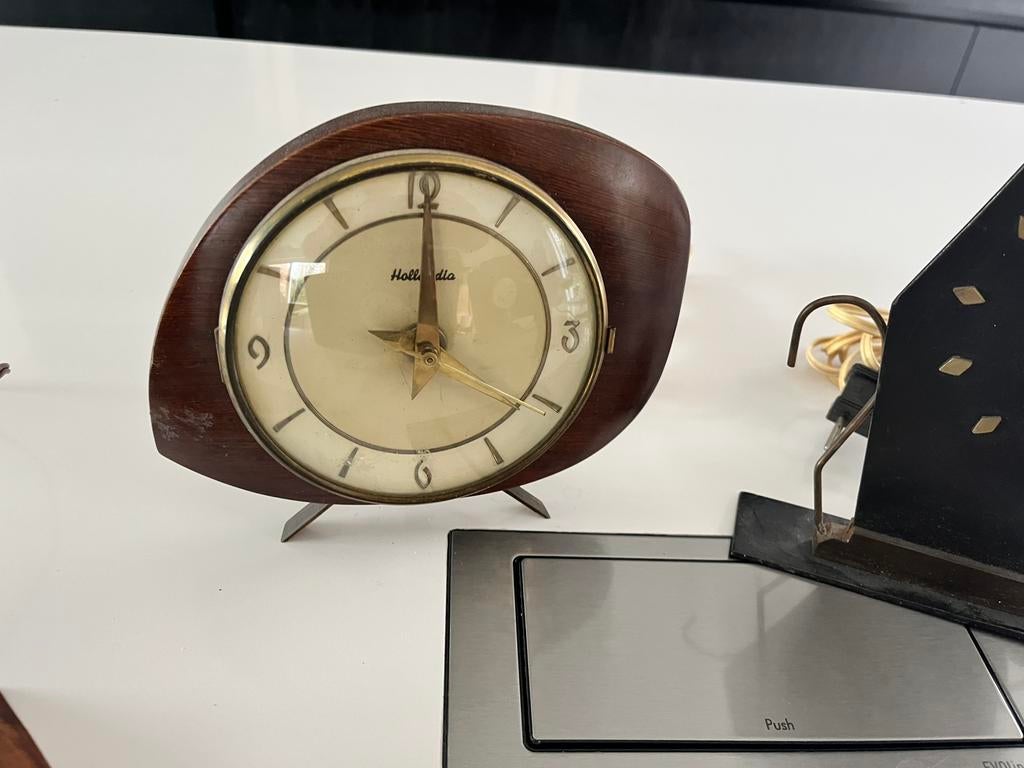 Toffe collectie klokken jaren 50 60 tafelklok, Ophalen