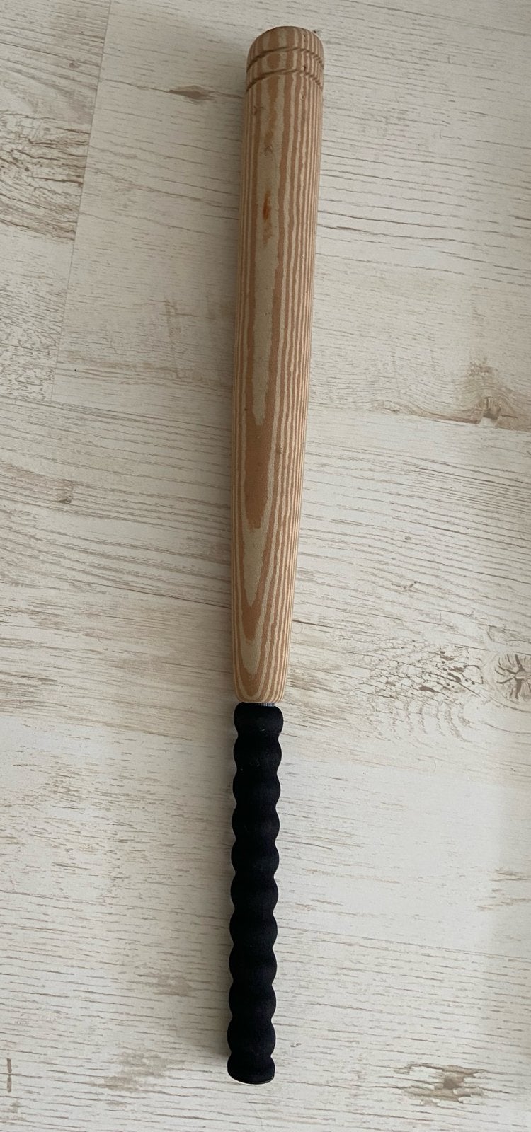 Houten knuppel met zachte grip, Ophalen, Gebruikt
