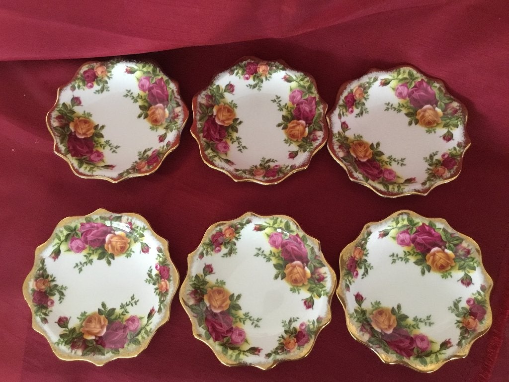 Royal Albert OLD COUNTRY ROSE 🌺 KARTELSCHAALTJES p.stuk, Ophalen of Verzenden