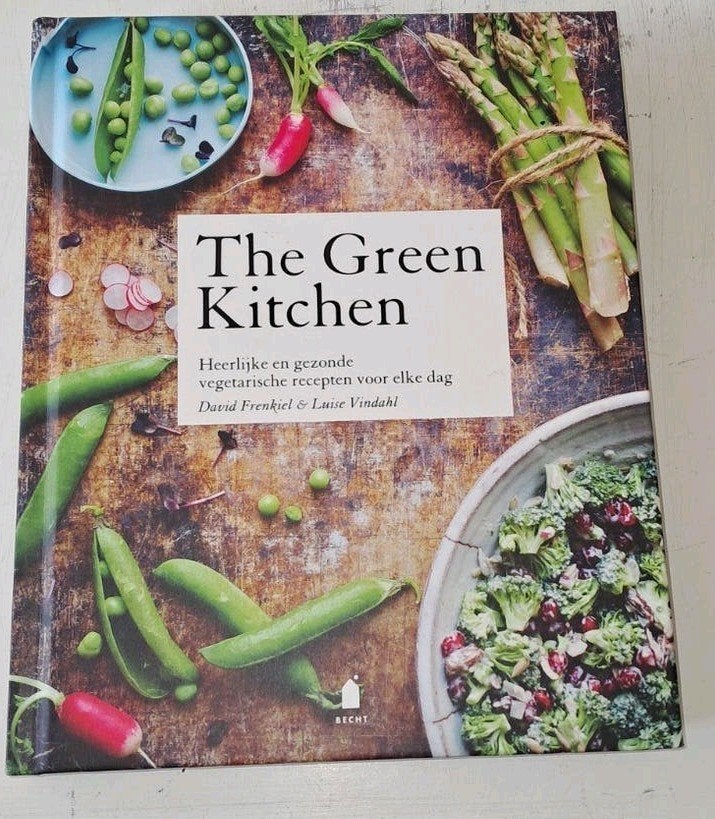 David Frenkiel - The green kitchen, David Frenkiel; Luise Vindahl, Vegetarisch, Ophalen of Verzenden, Zo goed als nieuw