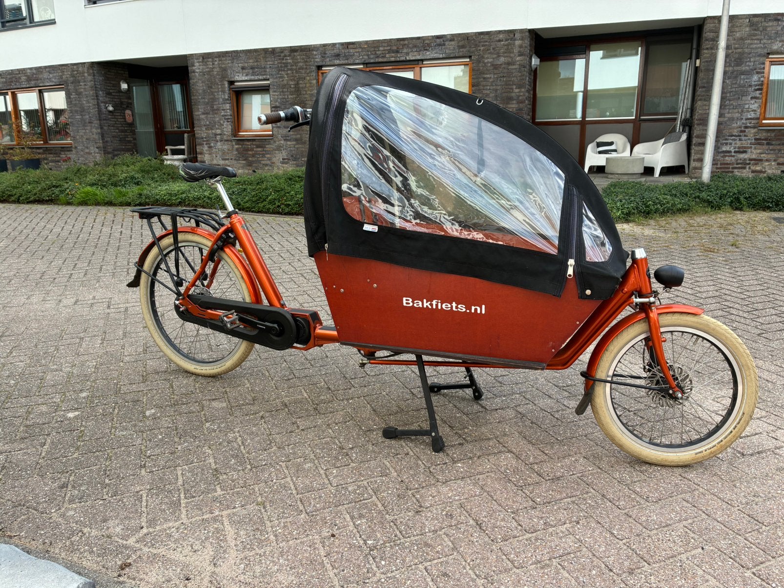 Electrische Bakfiets Cargobike Cruiser Long, Ophalen, Gebruikt, 4 kinderen of meer, Overige merken