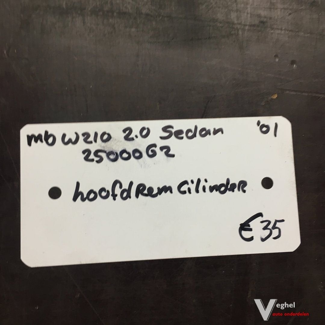 Mercedes W210 2001  sedan   2500062  Hoofdremcilinder, Gebruikt, -, -, Ophalen of Verzenden