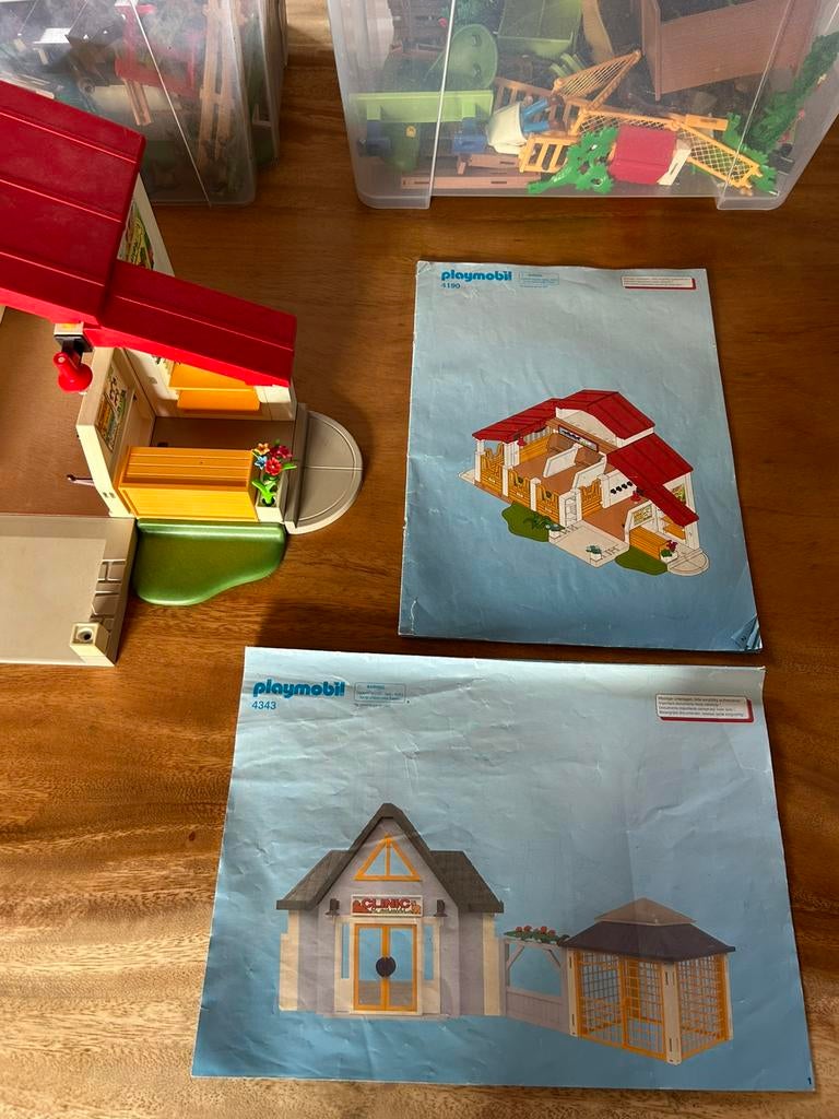Playmobil 4190 paardemanege, 4343 clinic, Ophalen of Verzenden, Zo goed als nieuw