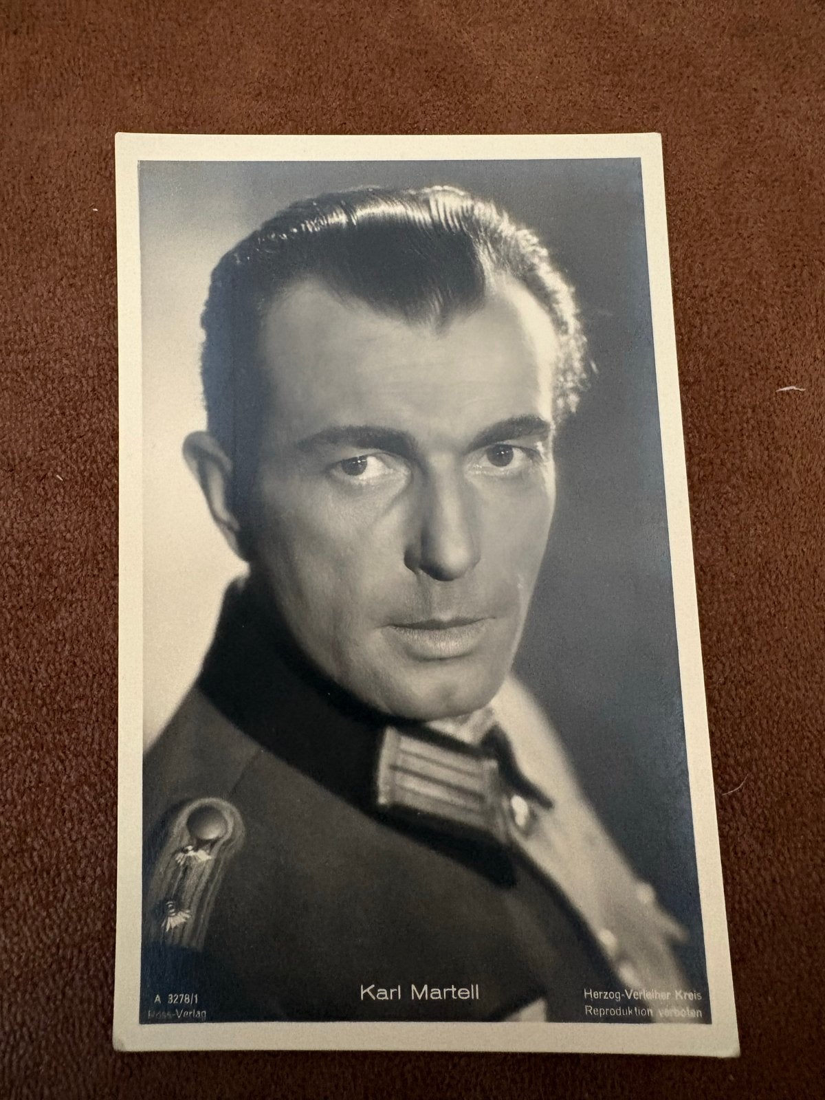 Originele ansichtkaart Karl Martell (acteur), Ophalen of Verzenden, 1920 tot 1940, Ongelopen