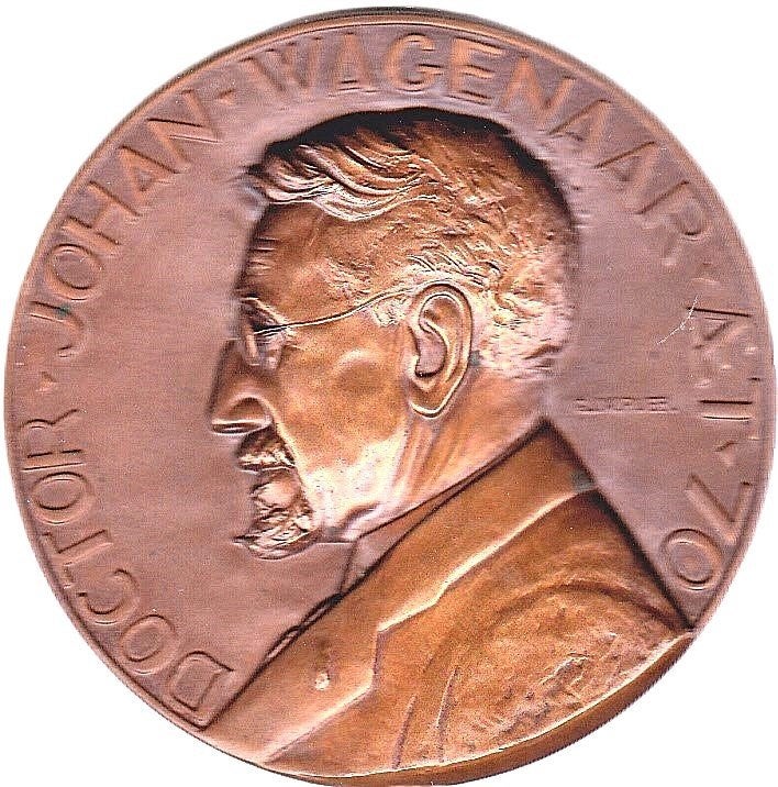 DOCTER JOHAN WAGENAAR 70 ERNST TACT HUMOR ENERGIE 1932, Ophalen of Verzenden, Overige materialen
