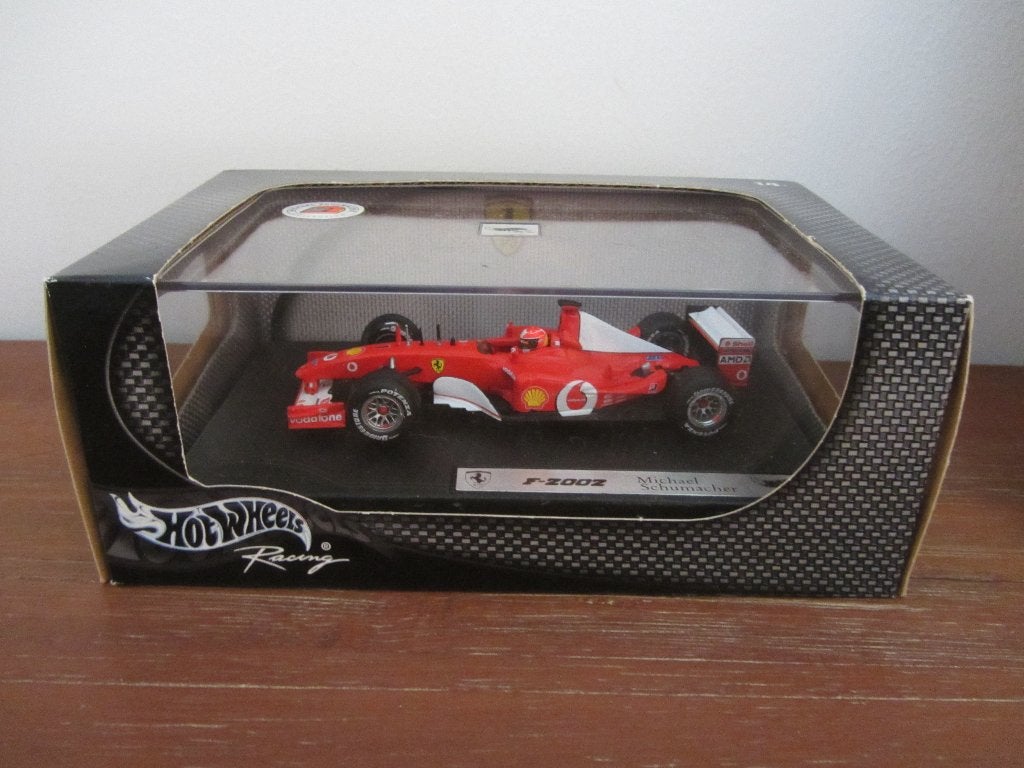Hot Wheels 54618 Ferrari F-2002 - Michael Schumacher, Ophalen of Verzenden, Nieuw, Auto, Overige merken