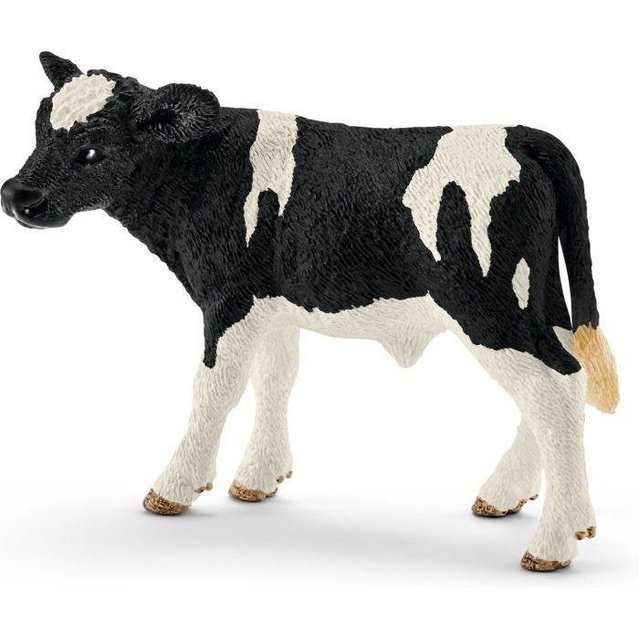Schleich Kalf/Koe zwartbont 7.5cm, Nieuw, Ophalen of Verzenden, Info@bezigebijtjezzz.nl, Bezige Bijtjezzz