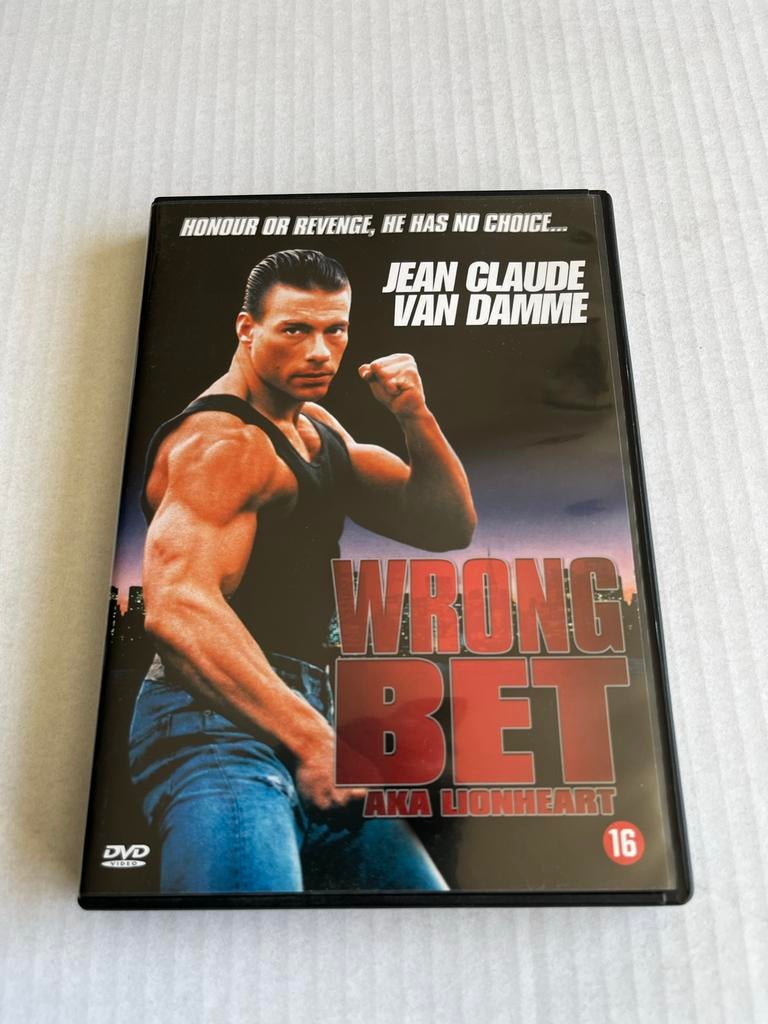 Wrong Bet (Lionheart) - Jean-Claude Van Damme DVD, Vanaf 16 jaar, Ophalen of Verzenden, Gebruikt, Actie