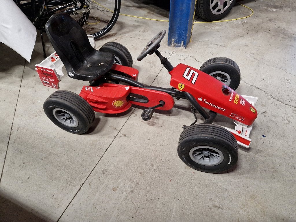 BERG Ferrari F1 skelter – Formule 1 uitvoering – met schade, Ophalen, Gebruikt, Overige merken