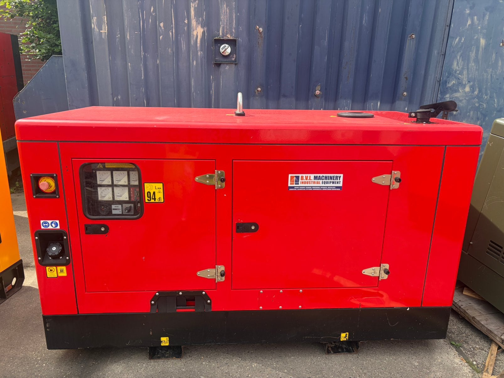 Himoinsa Yanmar 35 kVA stamford aggregaat generatorset, Ophalen of Verzenden, Zo goed als nieuw, Dieselolie