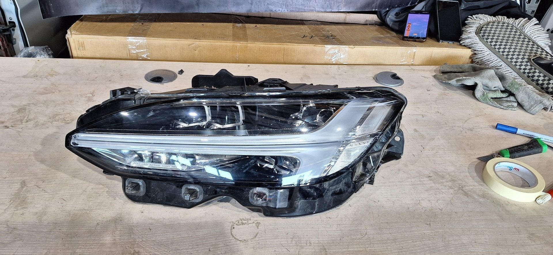 volvo s90, v90 koplamp, Auto-onderdelen, Gebruikt, -, -, Ophalen of Verzenden