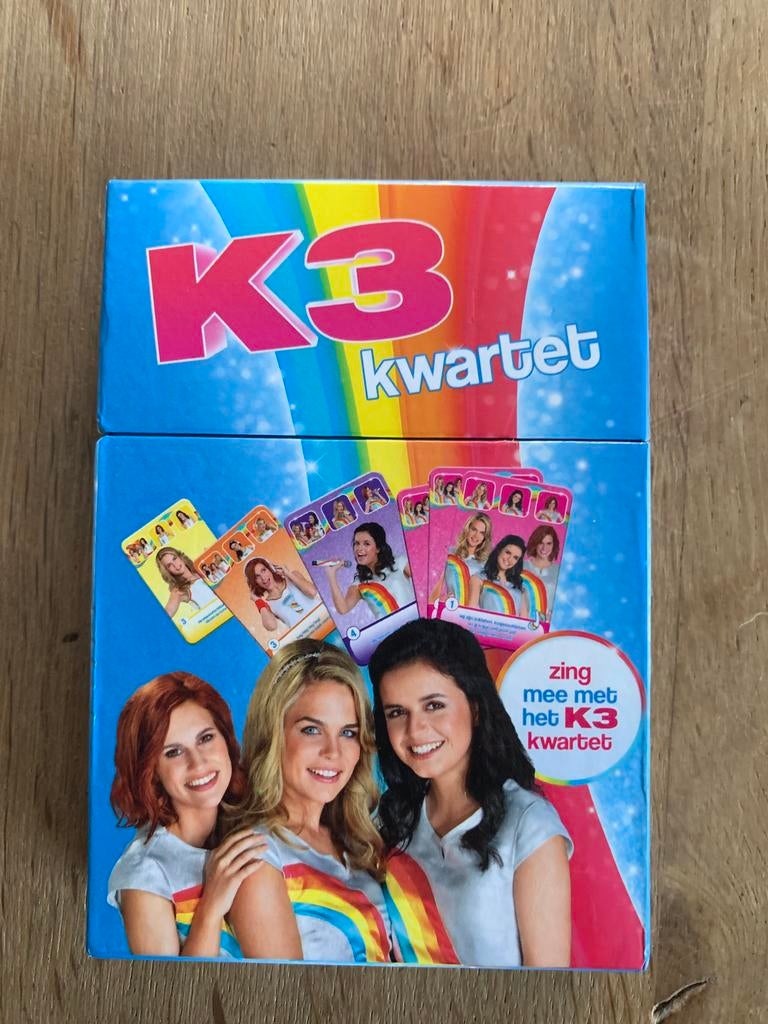 K3 kwartetspel nieuw, Ophalen of Verzenden, Nieuw, Kwartet(ten)