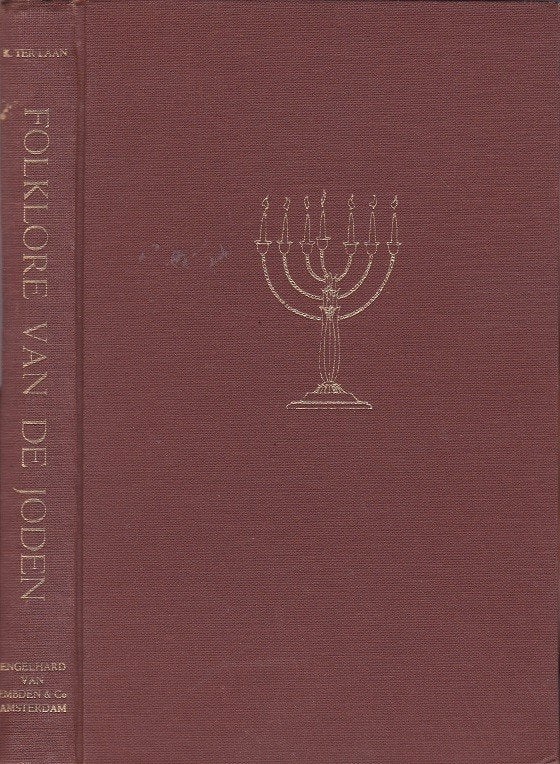 Folklore van de Joden - K. ter Laan, Gelezen, 19e eeuw, Ophalen of Verzenden, K. ter Laan