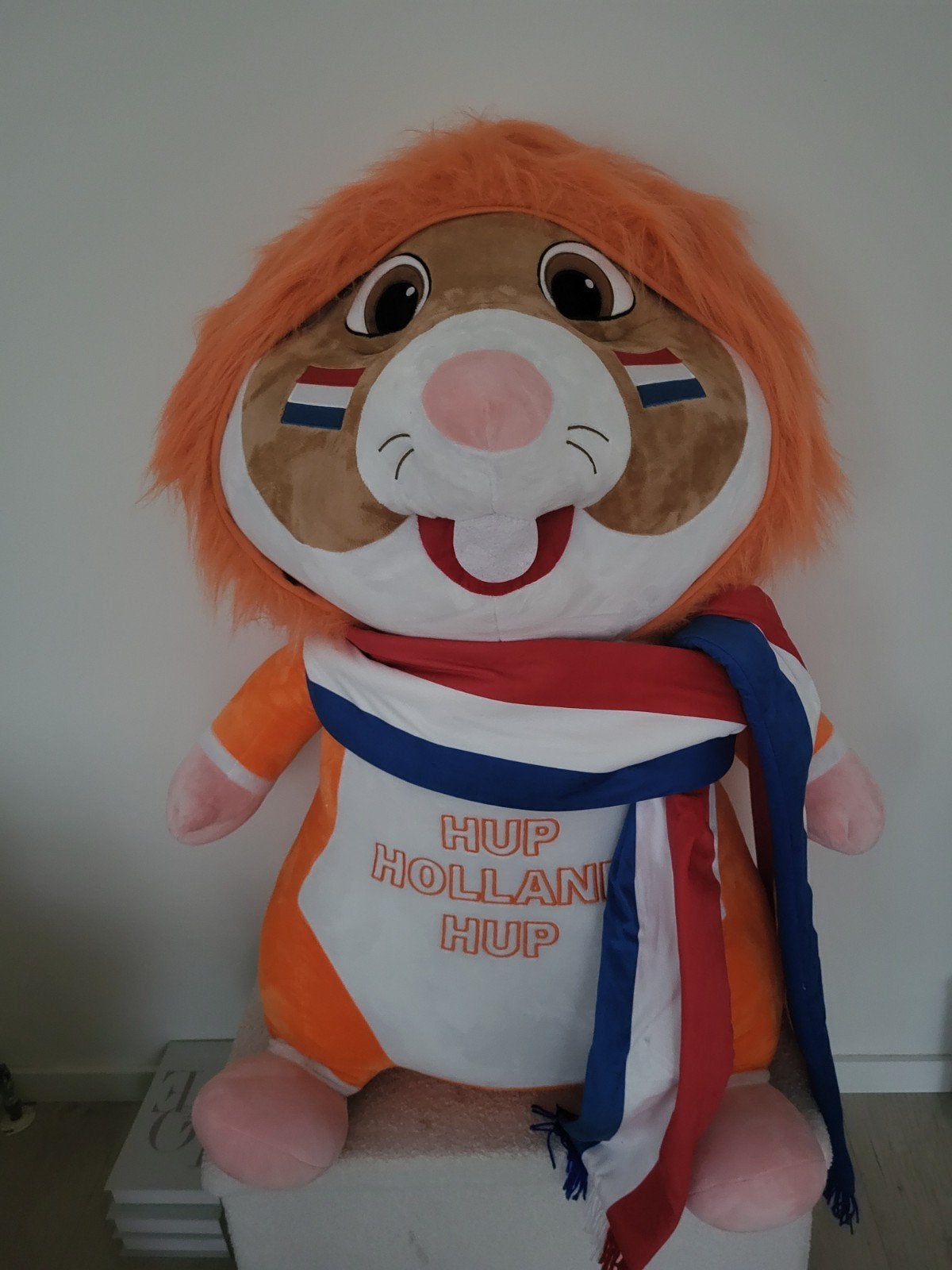 Oranje Albert Heijn Hamster xxl, Ophalen