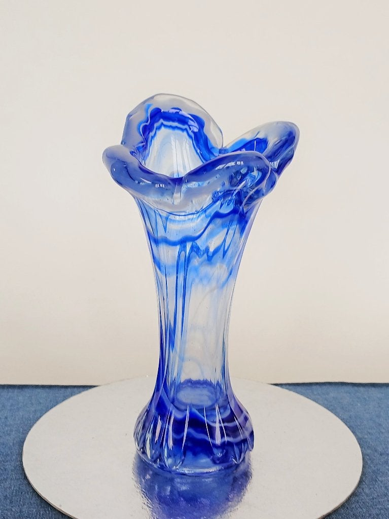 Mondgeblazen Vaas Murano, Ophalen of Verzenden