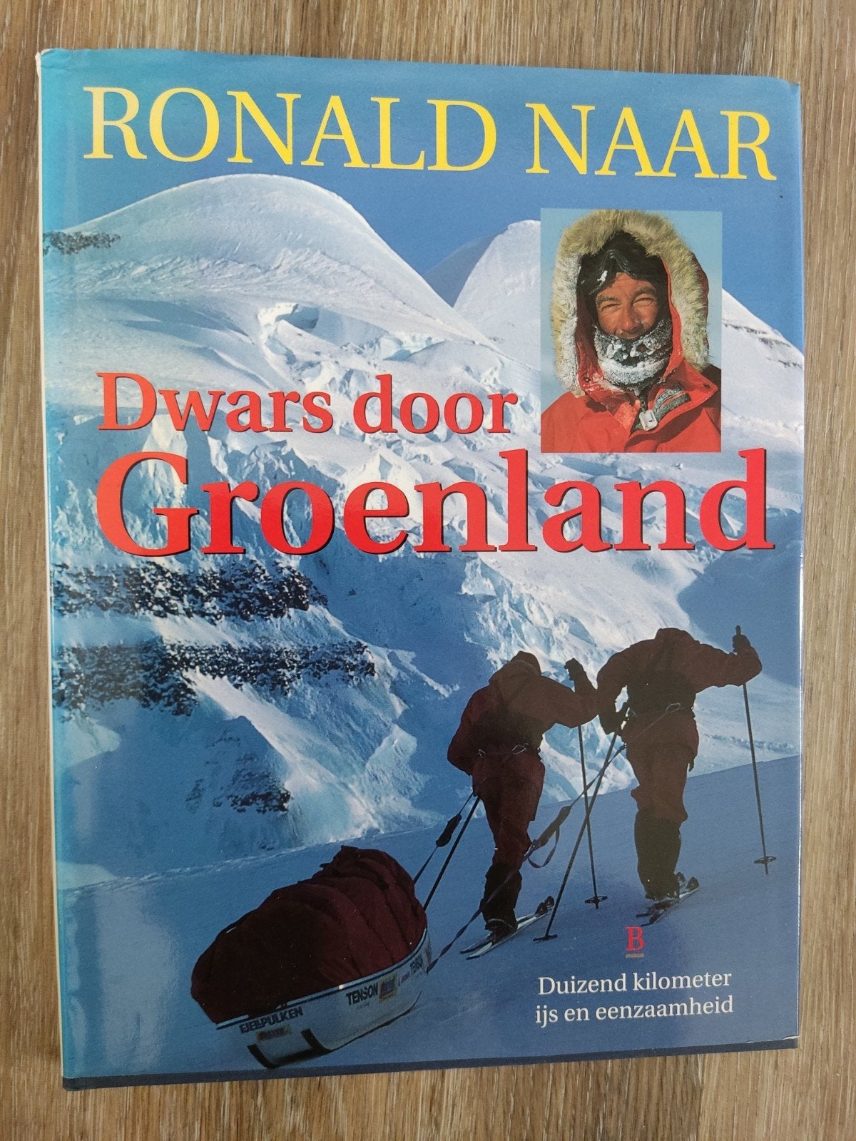 Ronald Naar - Dwars door Groenland (Boek), Ophalen of Verzenden, Gelezen, Ronald Naar