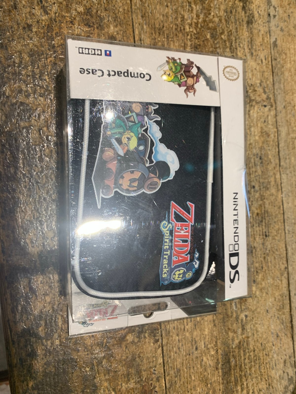 Nintendo DS Compact Case Zelda Spirit Tracks - Nieuw, Overige modellen, Zwart, Nieuw, Ophalen of Verzenden