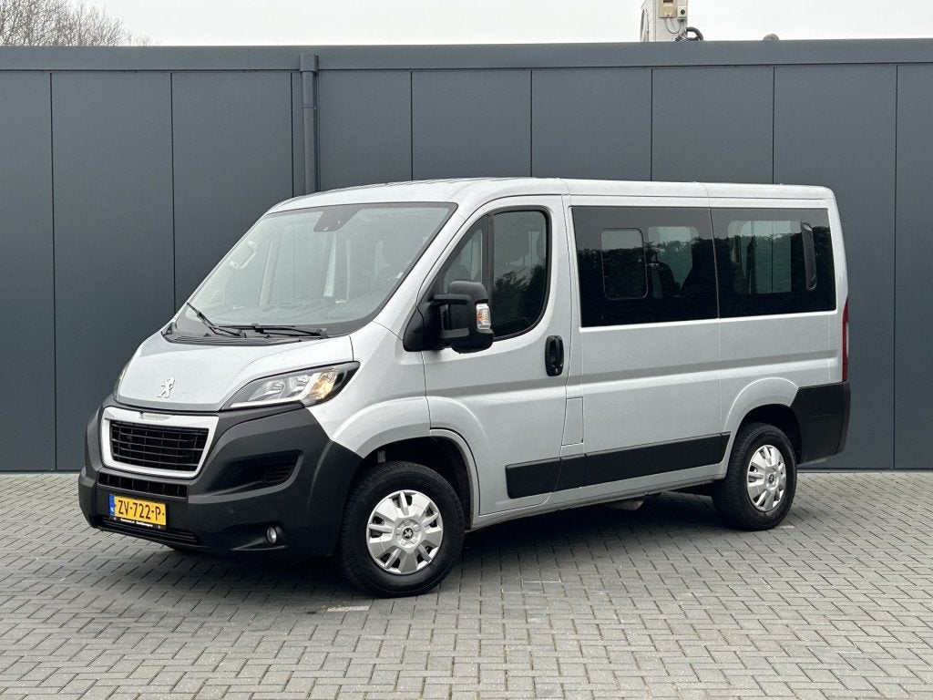 Peugeot Boxer 2.2 BlueHDI 141 PK / EURO 6 / L1H1 / 9 PERSOON, Auto's, Bestelauto's, Voorwielaandrijving, 15 km/l, Gebruikt, Euro 6