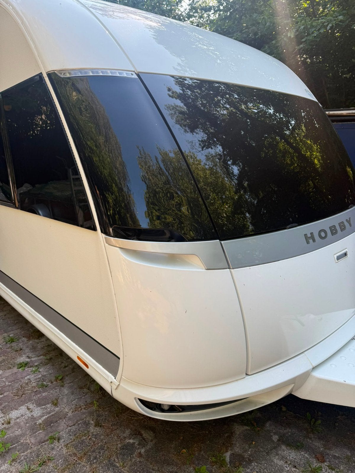 Zeer mooie Hobby Premium 650 Uff Bouwjaar 2019, Caravans en Kamperen, Rondzit, Hobby, Bedrijf, Kachel