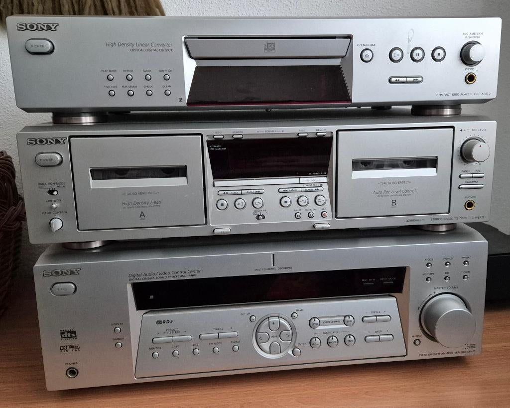 Sony stereoset, Ophalen, Gebruikt, Sony