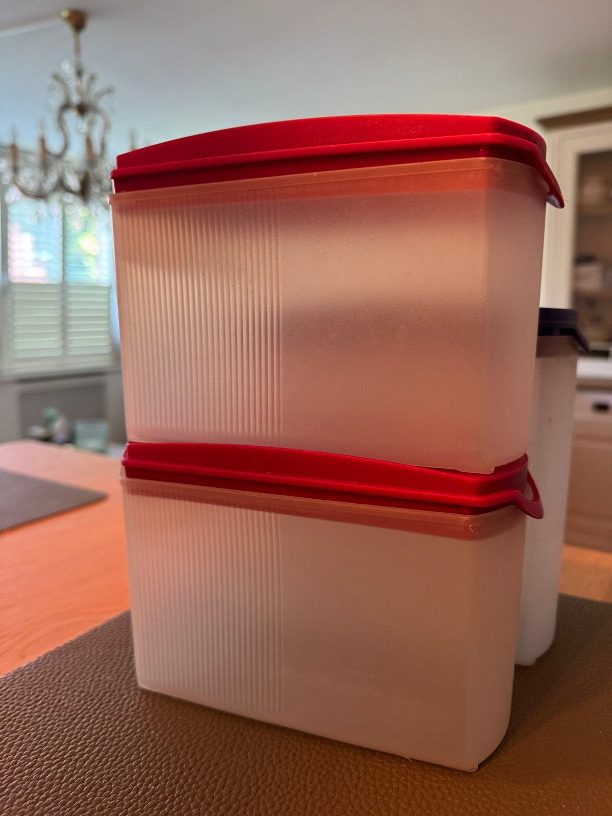 3x Tupperware voorraadbakken, Ophalen of Verzenden, Gebruikt, Overige typen