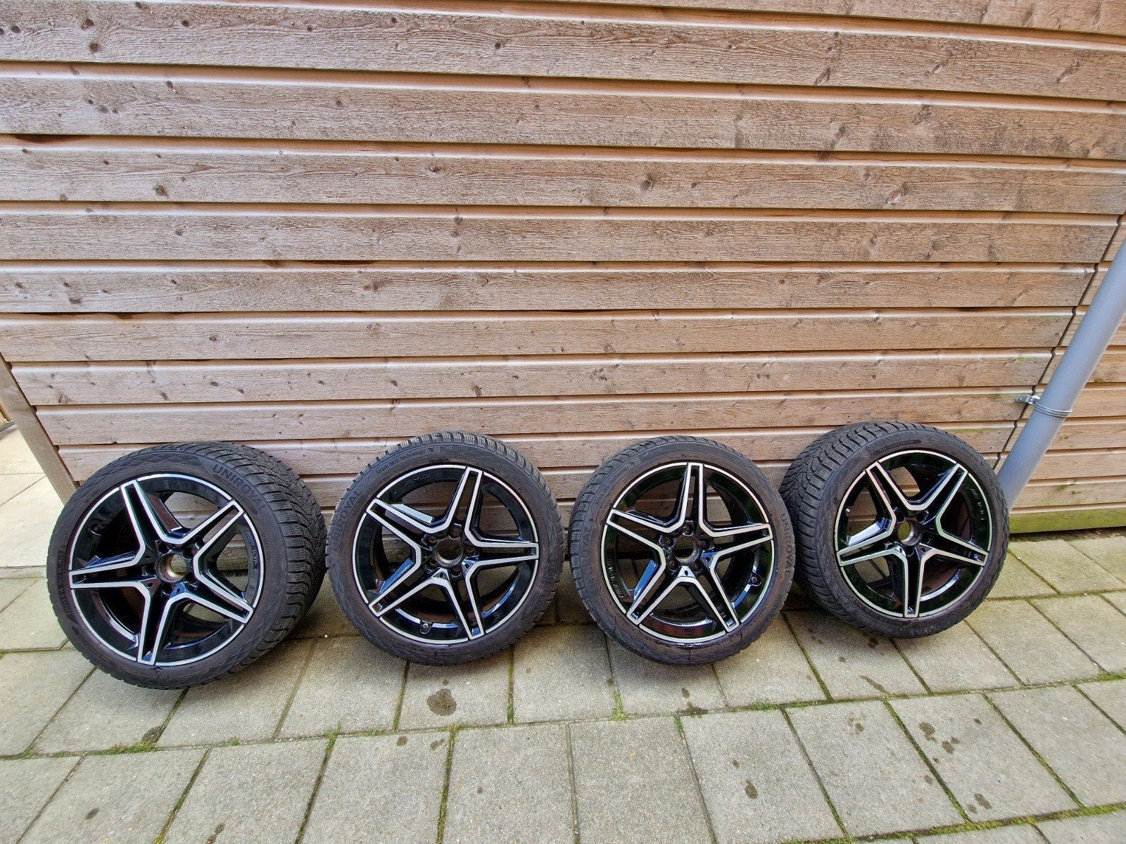 18 inch originele Mercedes A B CLA klasse AMG velgen w177, Auto-onderdelen, Banden en Velgen, Ophalen, 18 inch, Banden en Velgen