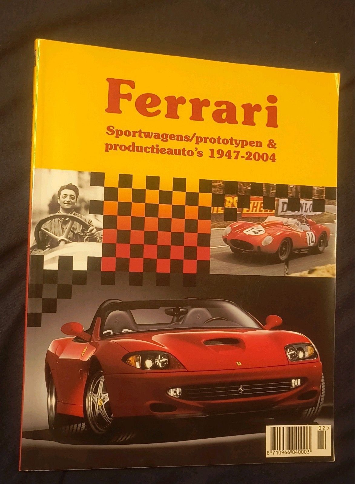 Ferrari Sportwagens/prototypen & productieauto's 1947-2004, Ophalen of Verzenden, Zo goed als nieuw, Ferrari