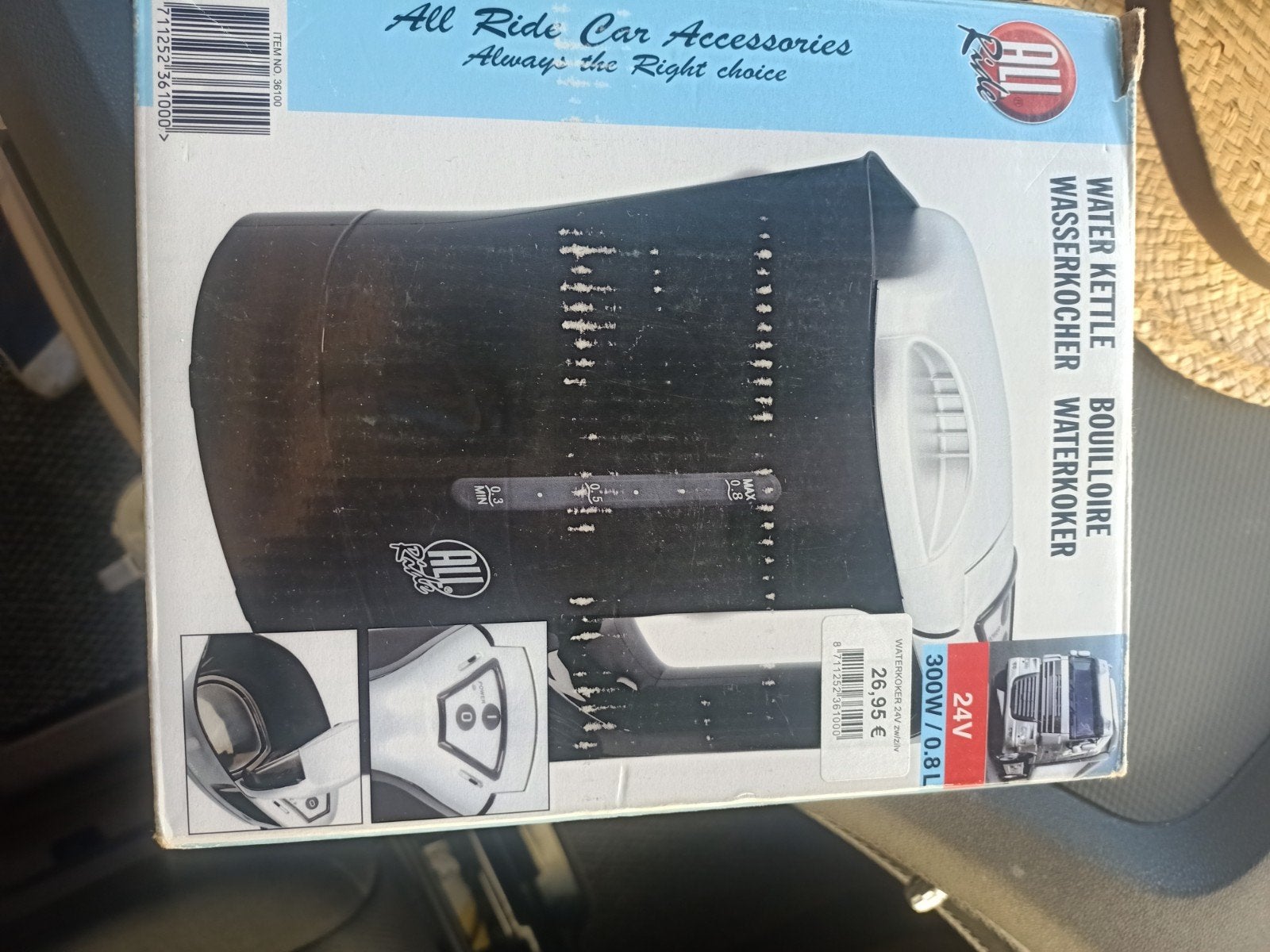 24volt waterkoker, Ophalen of Verzenden, Gebruikt, Overige merken