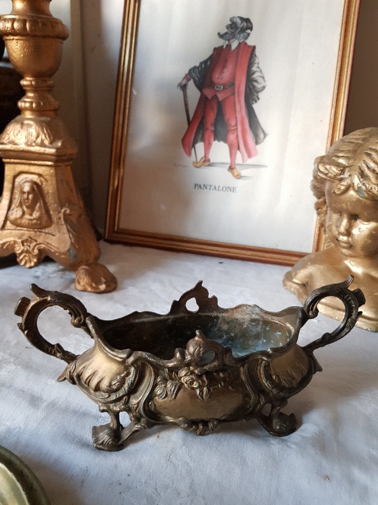 kleine antieke jardiniére, Ophalen of Verzenden