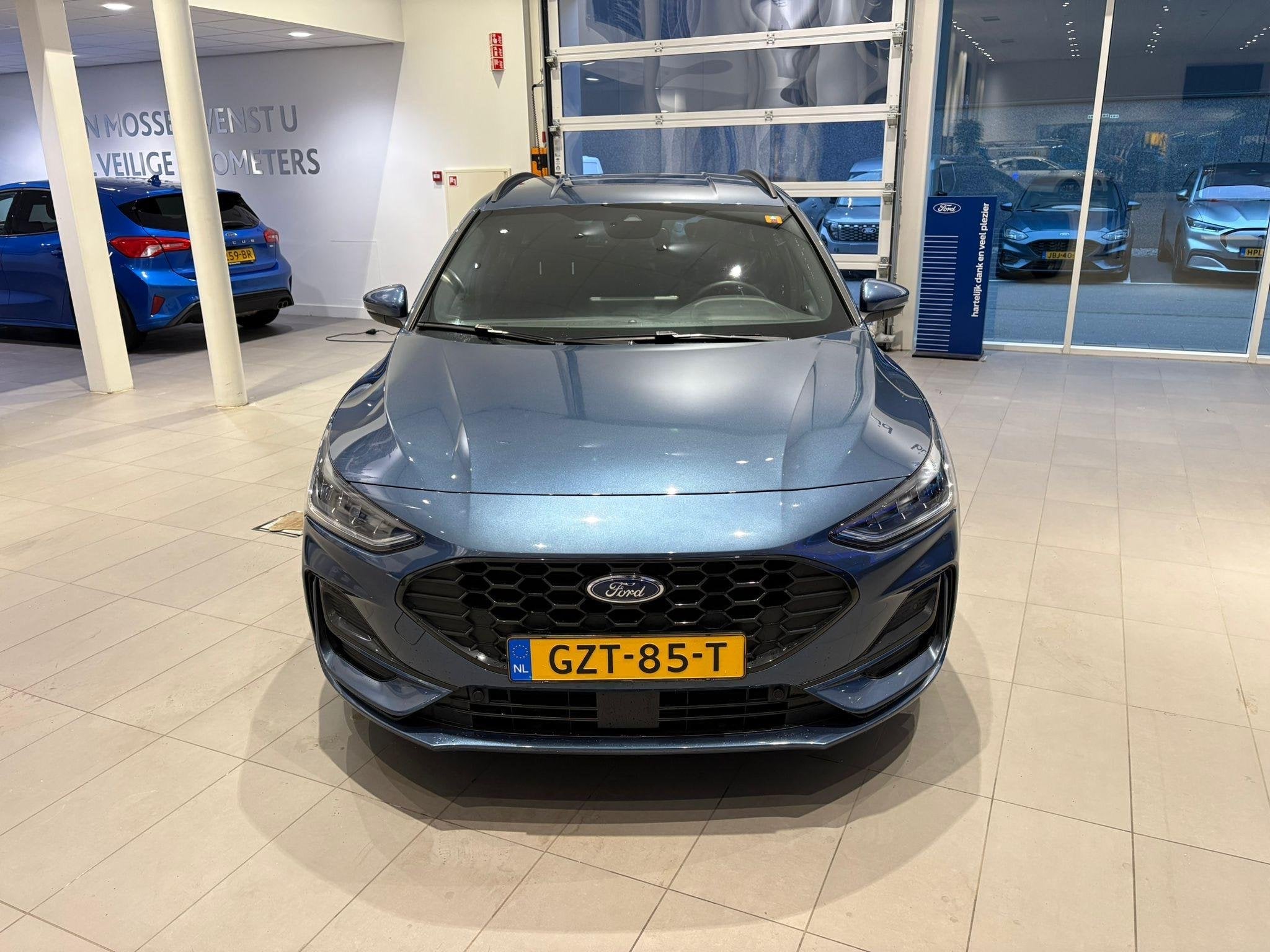 Ford Focus Wagon 1.0 EcoBoost Hybrid ST Line X | TREKHAAK |, 12 maanden, Stof, Gebruikt, Euro 6