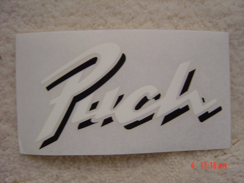Suzuki intruder vs1400 stickers Rg500 rgf Puch racing team, Ophalen of Verzenden