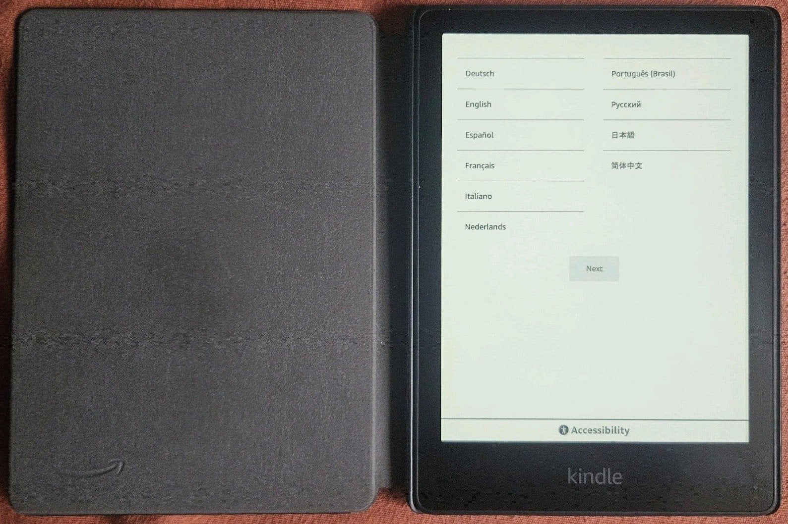 Kindle paperwhite 5, 11e generatie, 6.8 inch, 16gb, met hoes, Computers en Software, E-readers, Amazon Kindle, Ophalen of Verzenden