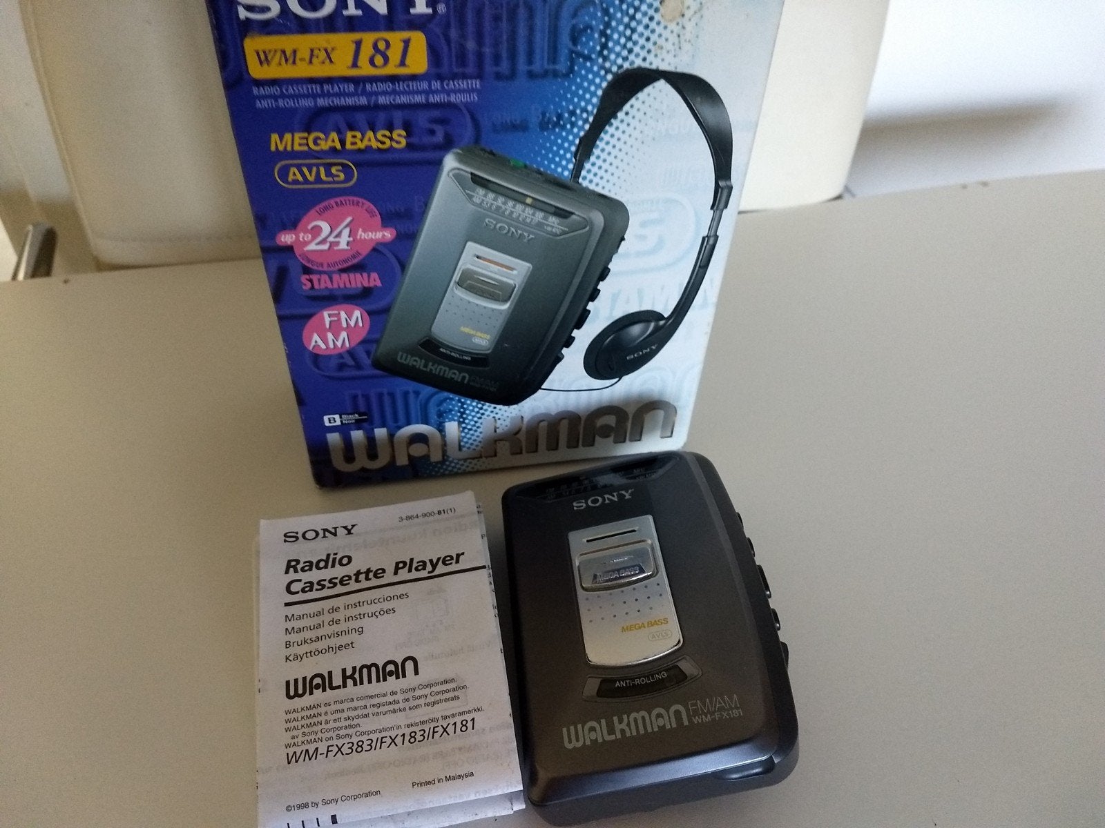 goede Sony Walkman WM-FX181, Ophalen, Walkman
