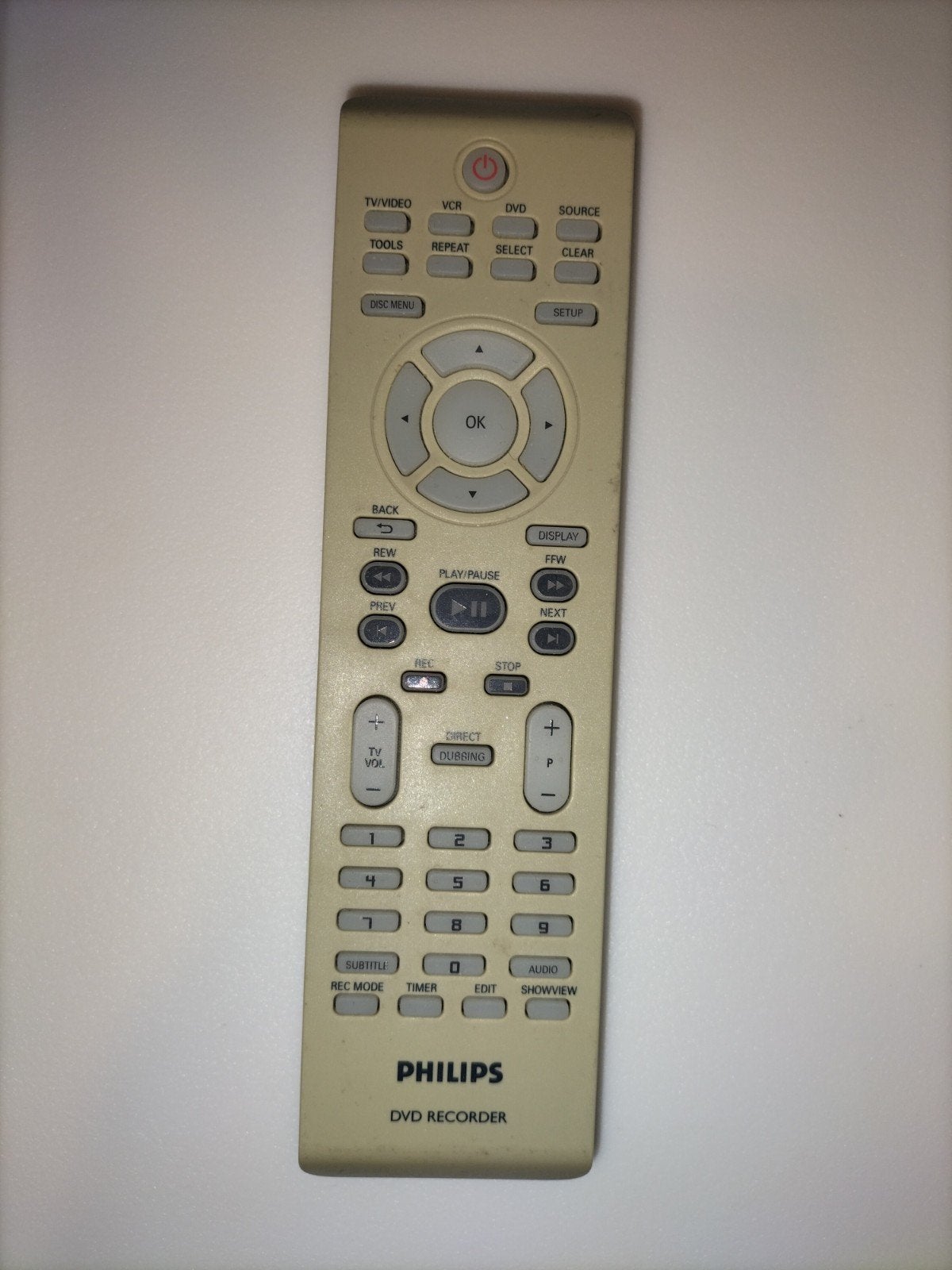 Originele Philips DVD Rec. Afstandsbediening 24225490124, Ophalen of Verzenden