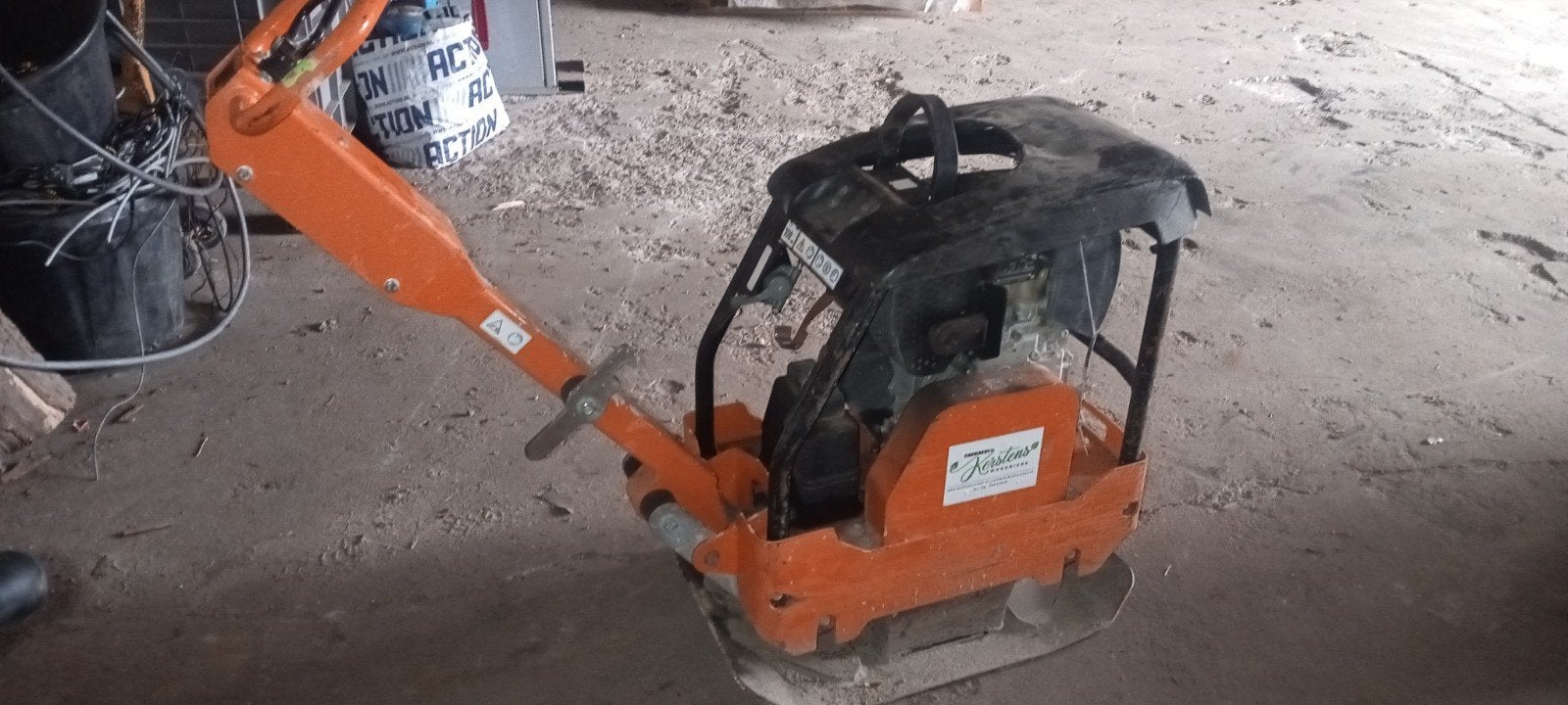 Atlas Copco LG 164 Trilplaat 25kN diesel, Ophalen of Verzenden, Gebruikt