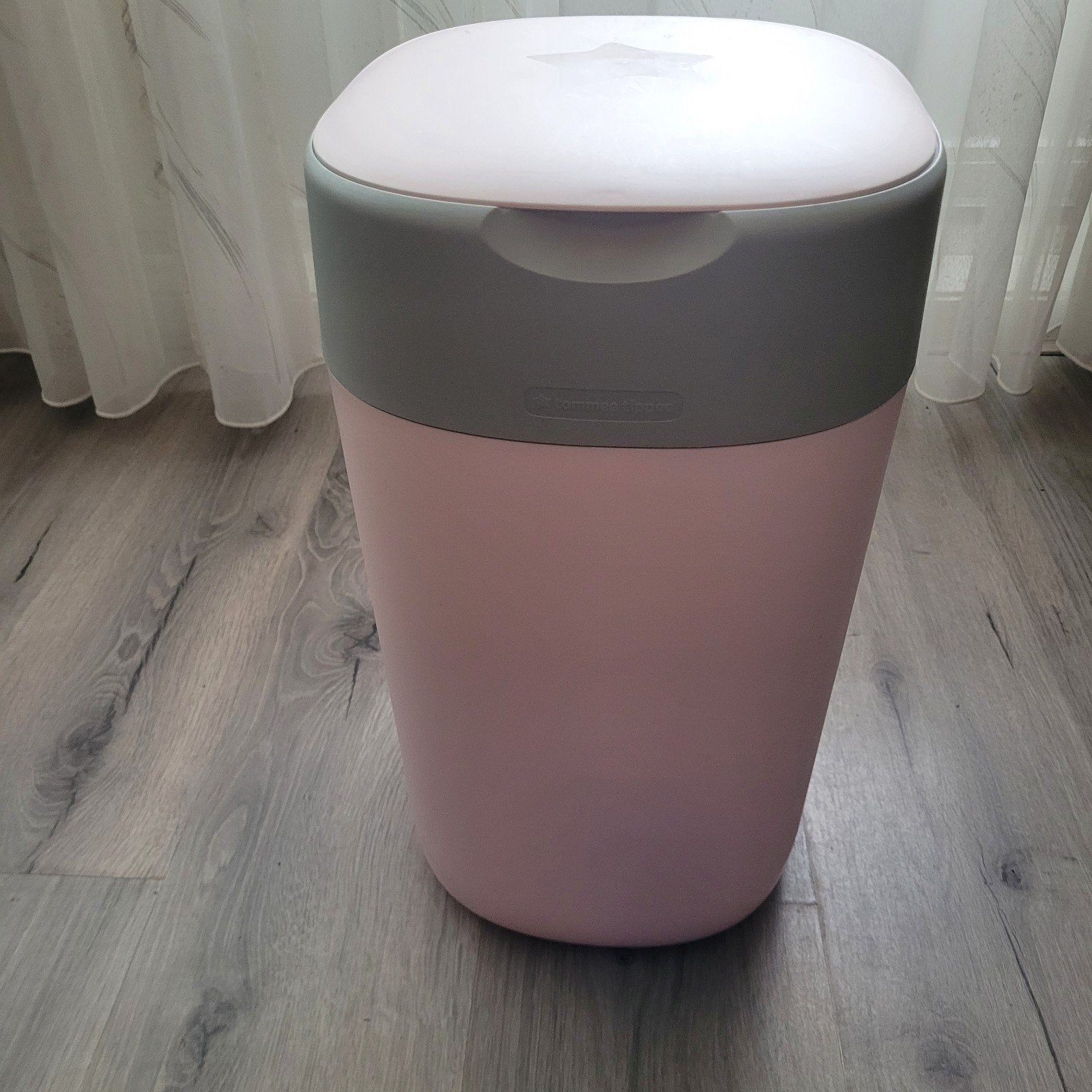 Tommee Tippee Luieremmer Roze/Grijs - Gebruikt, Goede Staat, Ophalen