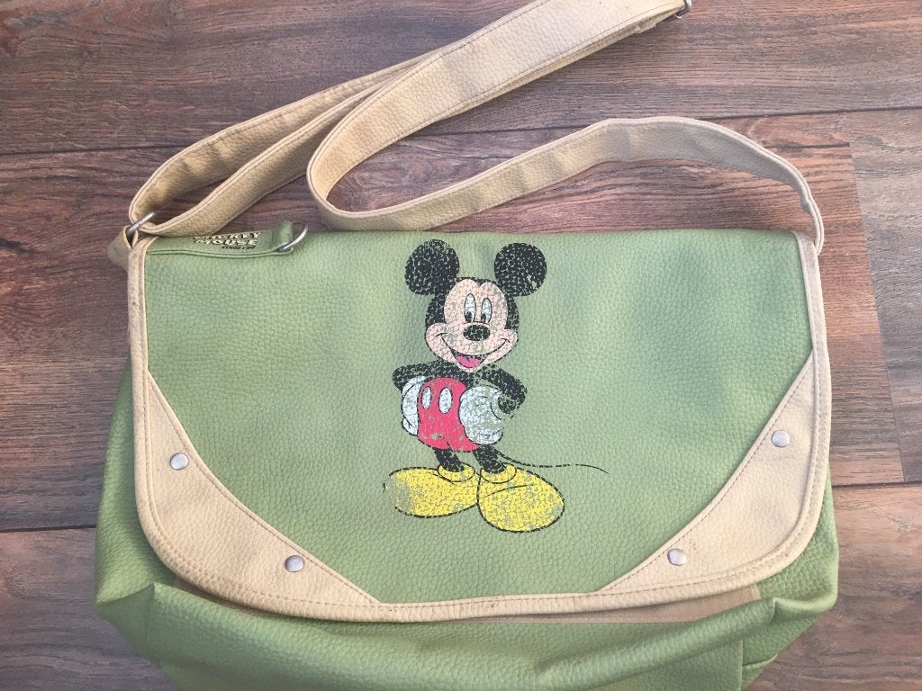 Mickey Mouse schoudertas (Vintage look) Disney, Ophalen, Zo goed als nieuw, Overige kleuren