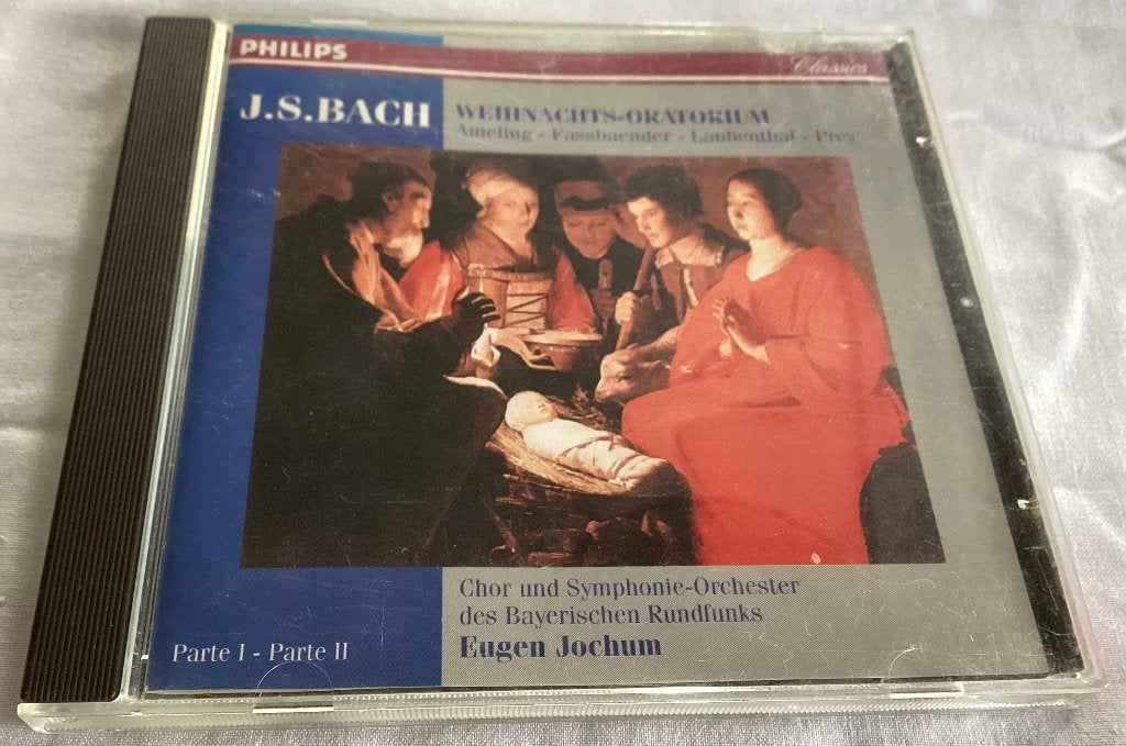 Bach Weihnachts Oratorium Eugen Jochum o.a. Ameling CD, Gebruikt, Ophalen of Verzenden, Oratorium, Barok
