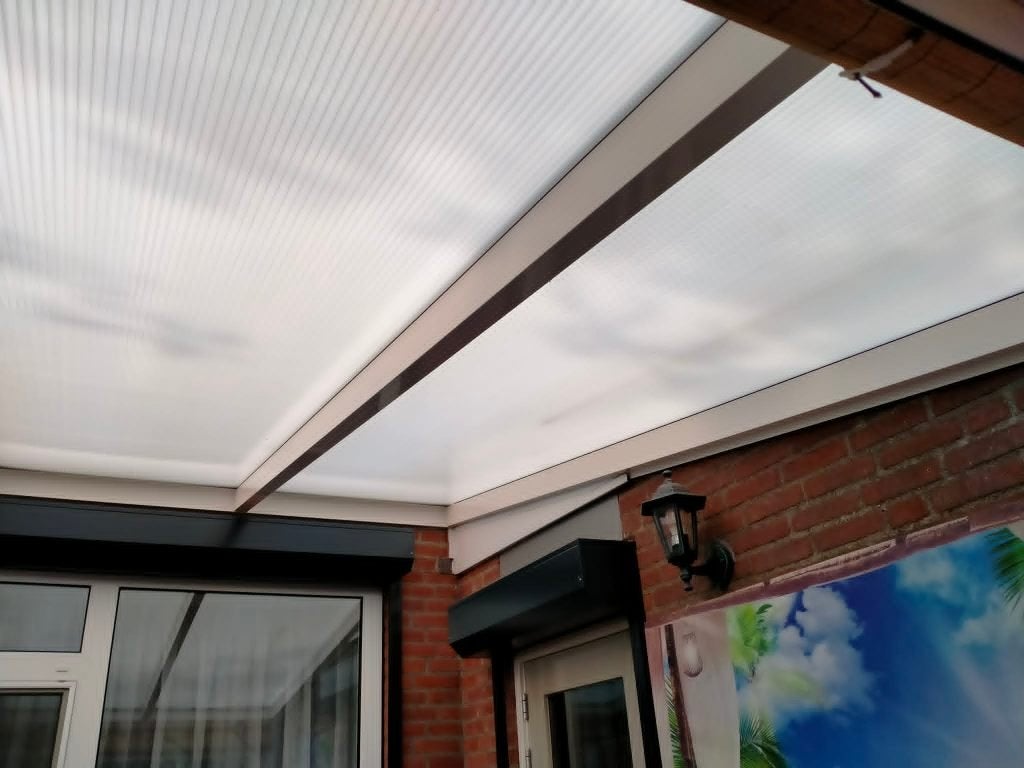 Overkapping met rolluik, Tuin en Terras, Overkappingen, Ophalen, Gebruikt, Veranda