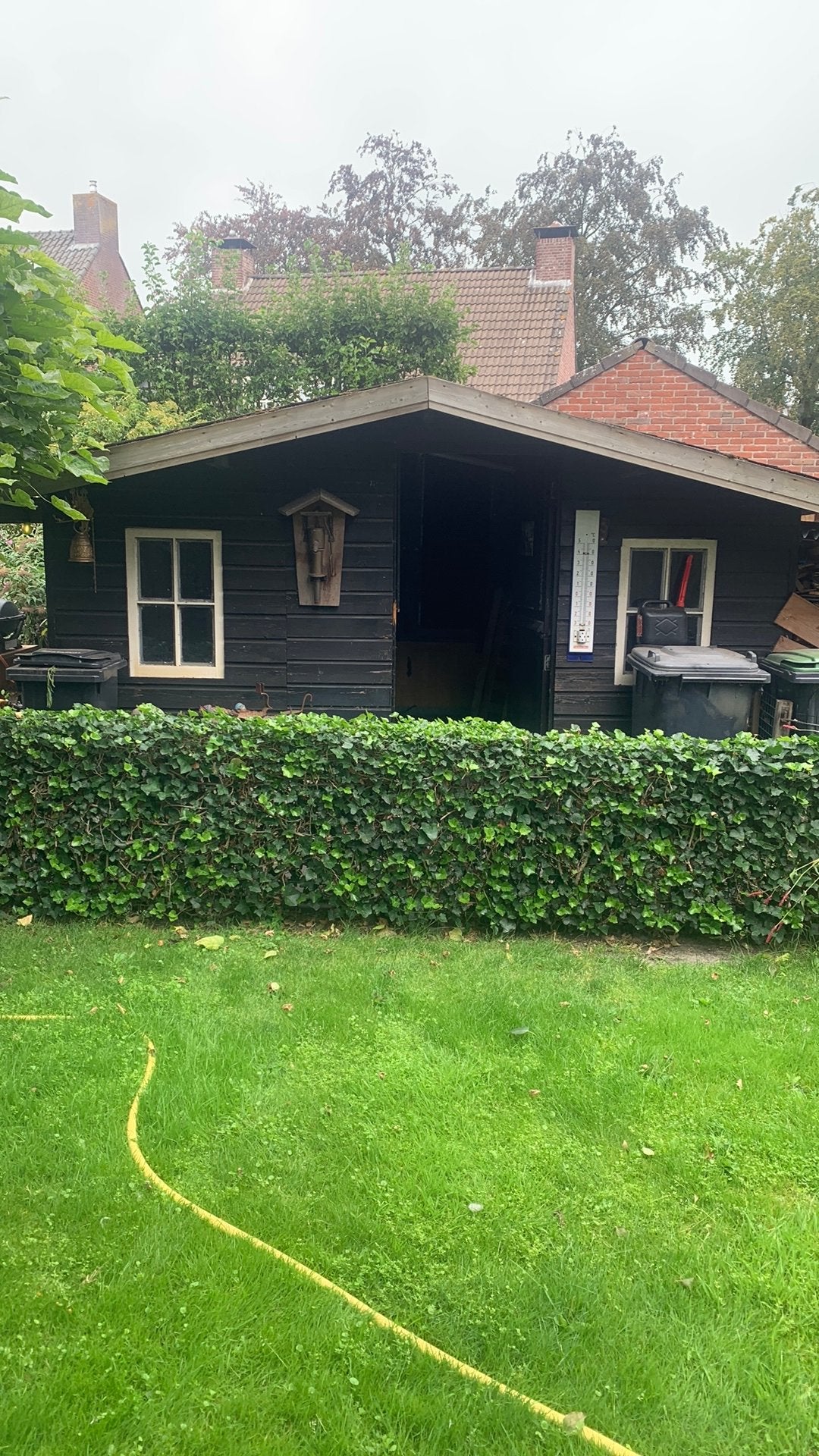 Tuinhuisje., Ophalen, 250 tot 500 cm, Met overkapping, Hout